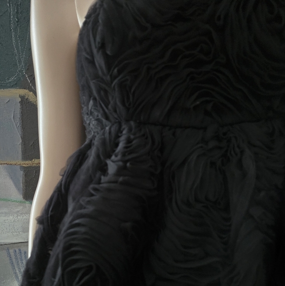 Zara | Floral Mini Dress with Bubble Hem - Picture 11 of 15